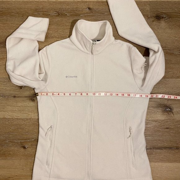 Columbia Fleece Zip Up Jacket Women's Size M - Picture 5 of 16